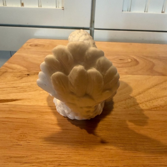 Vintage Italian A. Santini Signed Alabaster Turtle Dove Figurine 3.5x 5" Decor - Picture 2 of 7